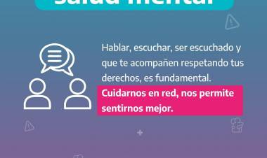 Hablemos de salud mental