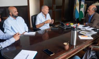 El Intendente recibió a representantes de la empresa NEC para avanzar en tecnología aplicada a la seguridad