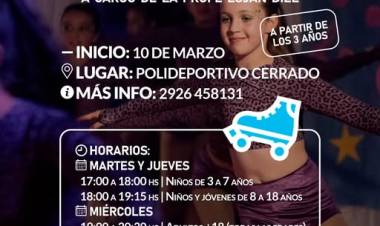 Escuela Municipal de Patín | Inscripciones abiertas 2026