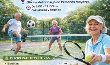 Personas Mayores: ¡Ya podés inscribirte a los Juegos Bonaerenses 2026! 