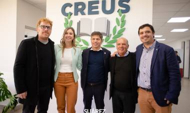 Ampliación del CREUS, entrega de escrituras y fortalecimiento del trabajo local