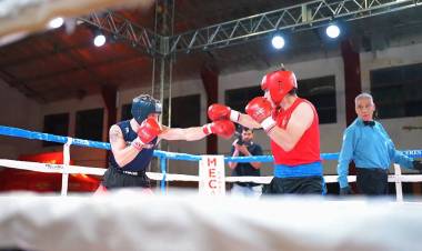 Festival de Boxeo en 9 de Julio y "Suarez Box" dijo presente 