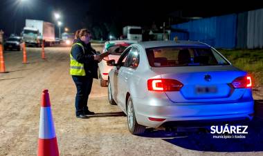 Operativos de alcoholemia y verificación de documentación en puntos estratégicos del distrito