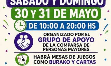 Llega la Feria Americana del Grupo de Apoyo a la Comparsa de Personas Mayores