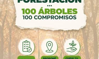 Lanzamos "100 Árboles para Suárez"