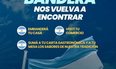 Que el amor por la Patria pinte de celeste y blanco a Coronel Suárez
