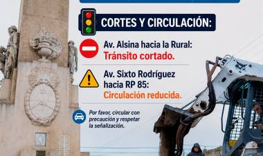 Repavimentación en el sector del Mástil Patrio: una inversión que hacemos entre todos