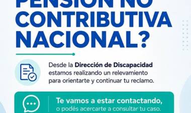 La Direccion de Discapacidad informa