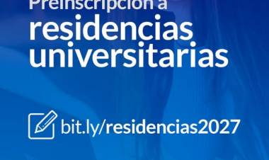Convocatoria a inscripción para las Residencias Municipales