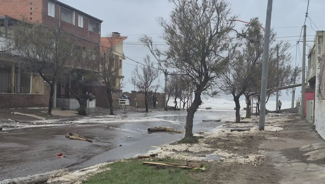 Desastre en Monte Hermoso: "Los 600 metros del centro son el lugar más vulnerable"