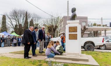 “Vamos a seguir trabajando para que Huanguelén esté cada día mejor”