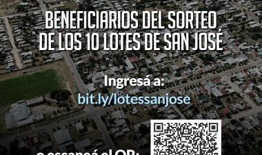 Diez nuevas familias dieron un paso hacia el sueño de la casa propia en Pueblo San José