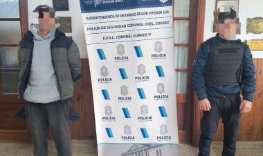 Allanamiento positivo y detencion en una causa por infraccion a la ley de estupefacientes