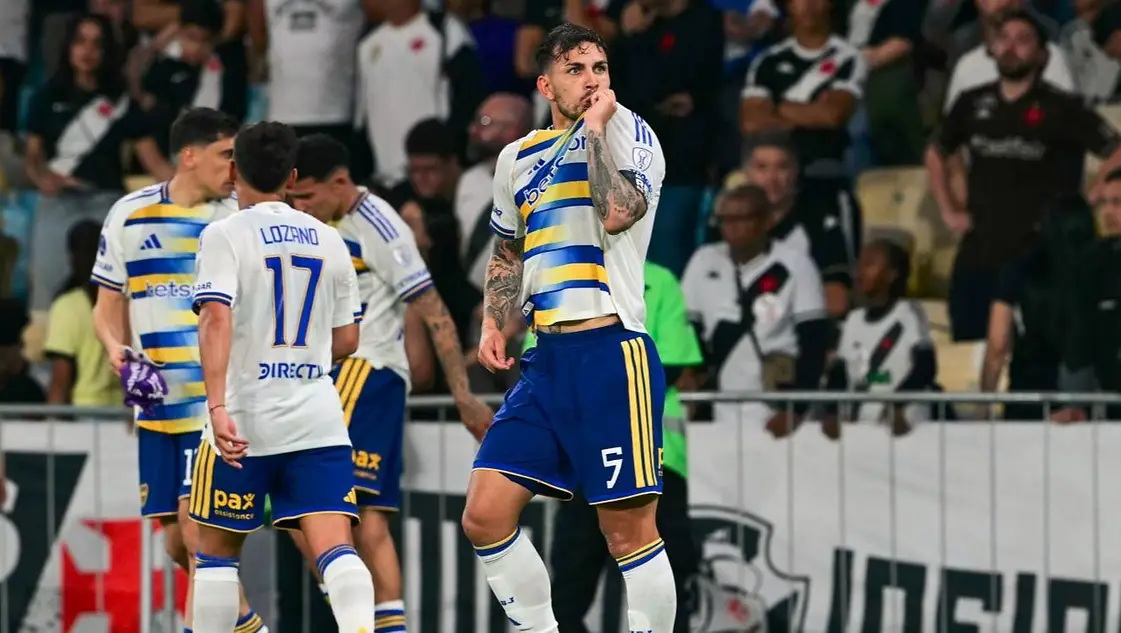 Boca se lo dio vuelta al Vasco en el Maracaná y jugará la final de la Copa Sudamericana