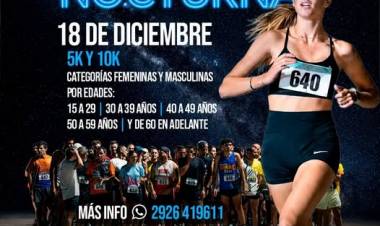 ¡Inscripciones abiertas! Se viene la 6ª Carrera Nocturna de Coronel Suárez