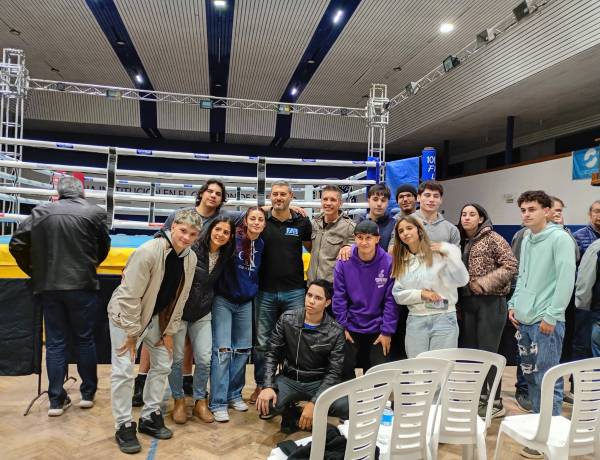 "Academia Suárez Box" dijo presente en la Clínica sobre Reglamento de Boxeo