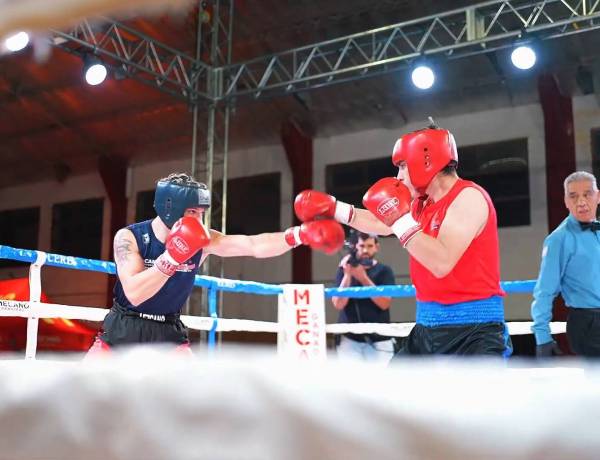 Festival de Boxeo en 9 de Julio y "Suarez Box" dijo presente 