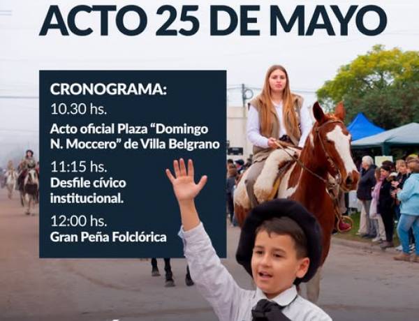 Celebremos juntos el 216° aniversario de la Revolución de Mayo
