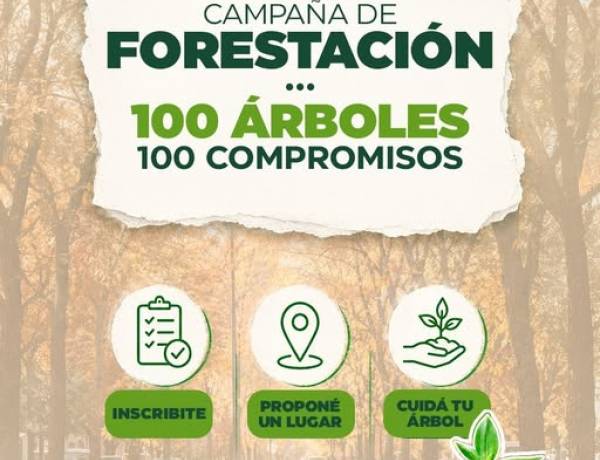 Lanzamos "100 Árboles para Suárez"