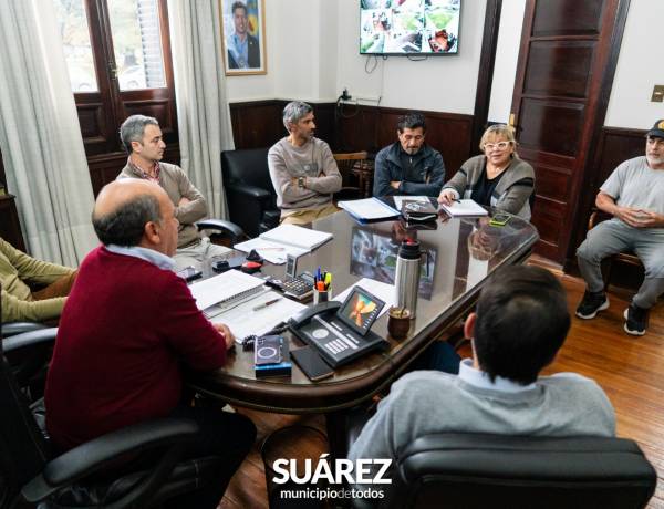 Reunión con la nueva conducción del Sindicato de Trabajadores Municipales