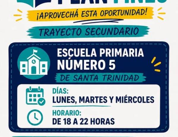 ¡Inscripciones abiertas para Plan FinEs!