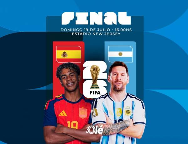 España vs. Argentina, por la final del Mundial 2026