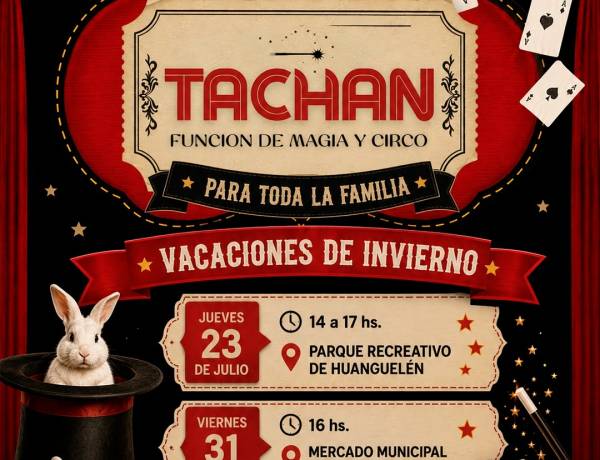 Preparate porque la magia llega para hacer inolvidables las vacaciones de invierno en Suárez y Huanguelén