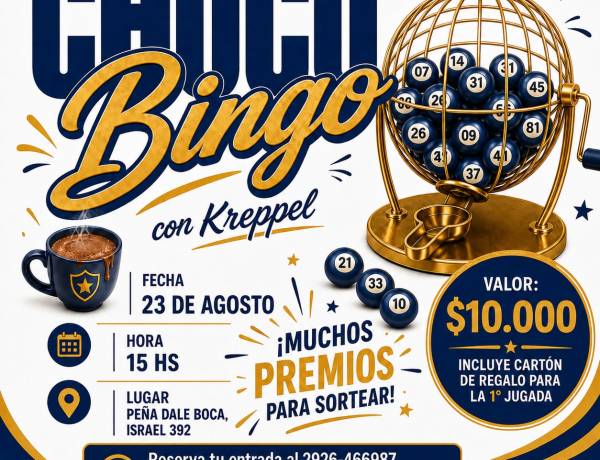  Llega, porque lo pidieron, el TERCER CHOCOBINGO del 2026