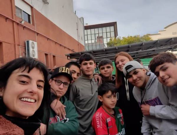 Programa Envion en Bahía Blanca participaron chicos de la Escuela 20 de Villa Belgrano