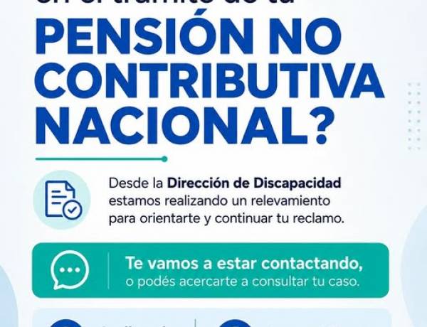La Direccion de Discapacidad informa