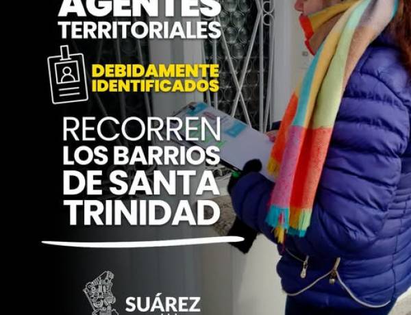 Santa Trinidad: comienza un nuevo relevamiento territorial