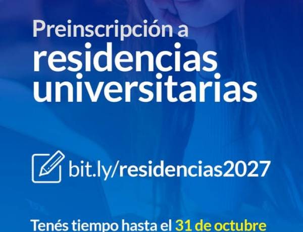 Convocatoria a inscripción para las Residencias Municipales