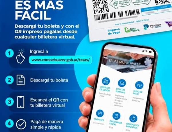 PAGAR TUS TASAS AHORA ES MÁS FÁCIL