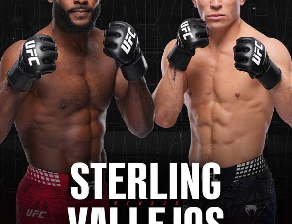 Kevin Vallejos peleará contra el excampeón de UFC Aljamain Sterling para acercarse al título