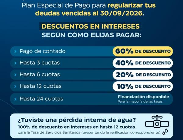 Ponete al día con tus tasas y ahorrá hasta un 60% en los intereses de tu DEUDA