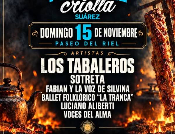 Los Tabaleros vuelven a Suárez para hacer vibrar la Peatonal Criolla