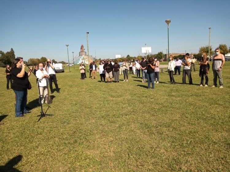 Homenaje en Huanguelén a los desaparecidos durante la Dictadura Militar