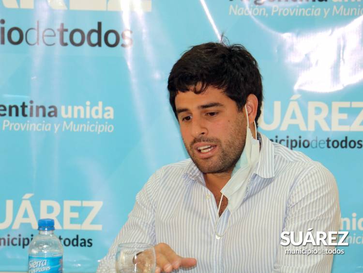 Visita del ministro de Desarrollo Agrario Javier Rodríguez..