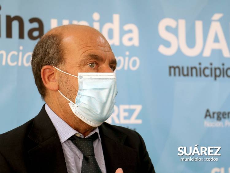 Visita del ministro de Desarrollo Agrario Javier Rodríguez..