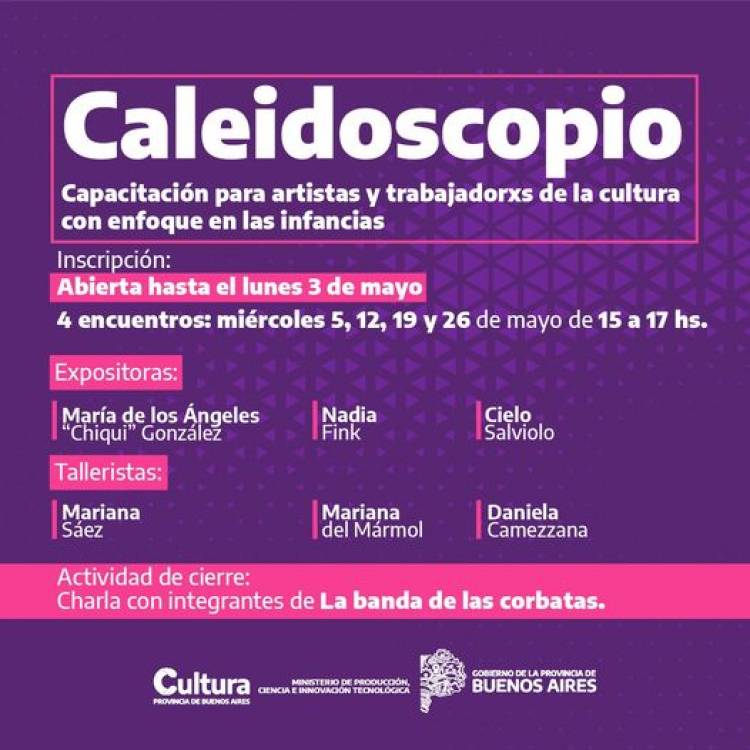 ¡Atención artistas, trabajadores y trabajadoras de la cultura bonaerense!⠀