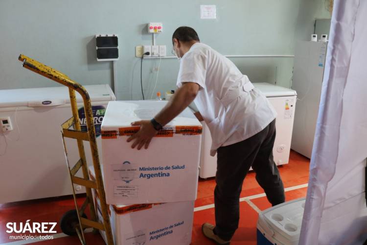 Llegaron segundas dosis de Sinopharm⠀