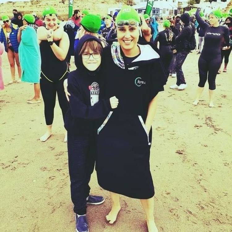 Solange Broto brilló en Las Grutas