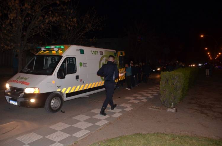 Pringles: Impactante choque con vuelco y heridos