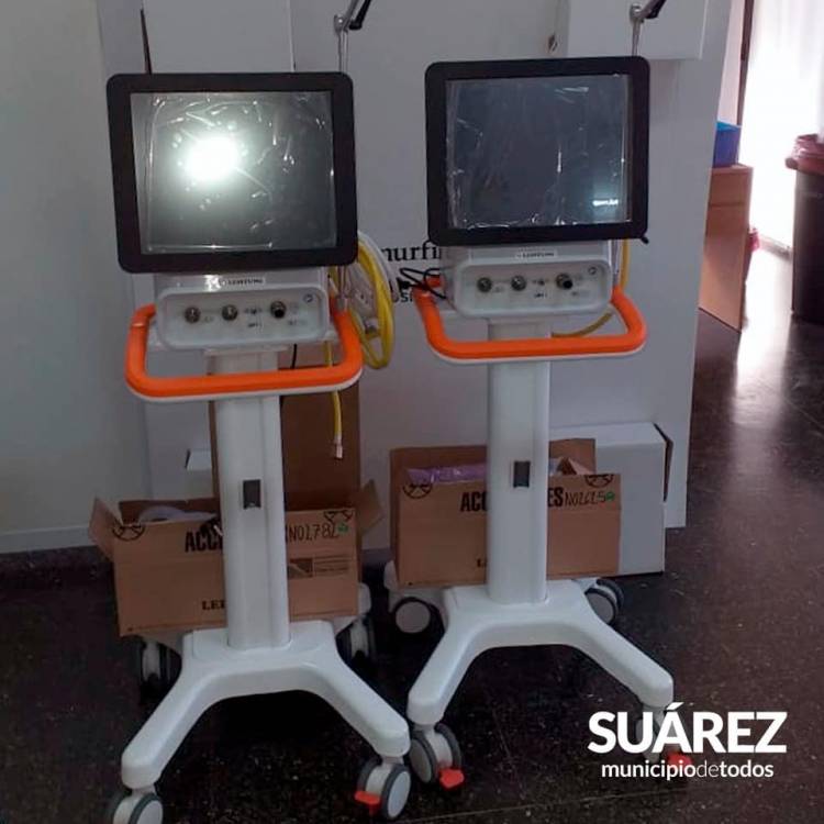 El Ministerio de Salud bonaerense envió 2 nuevos respiradores
