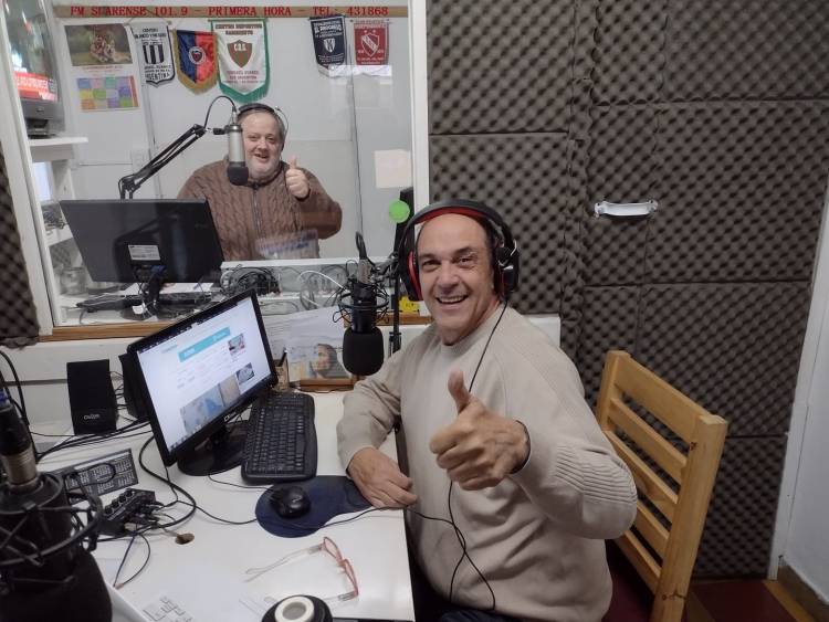 La mañana de FM Suarense 101.9, se renueva con Miguel Menchi y Mariano Sarmiento