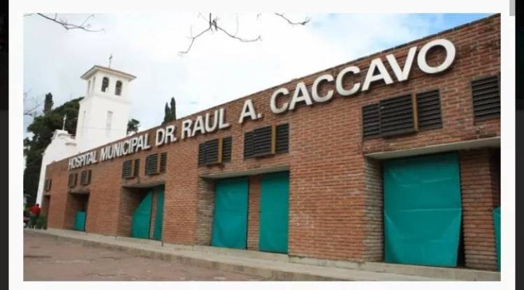 Información que surge desde el Hospital Dr. Raul Caccavo!!