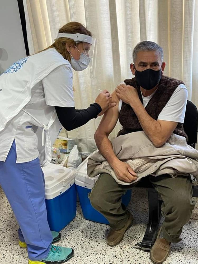 Se aplicaron 326 dosis entre Huanguelén y Pasman