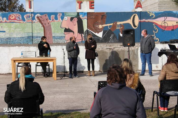 Moccero se reunió con vecinos de Santa Trinidad propietarios de terrenos municipales