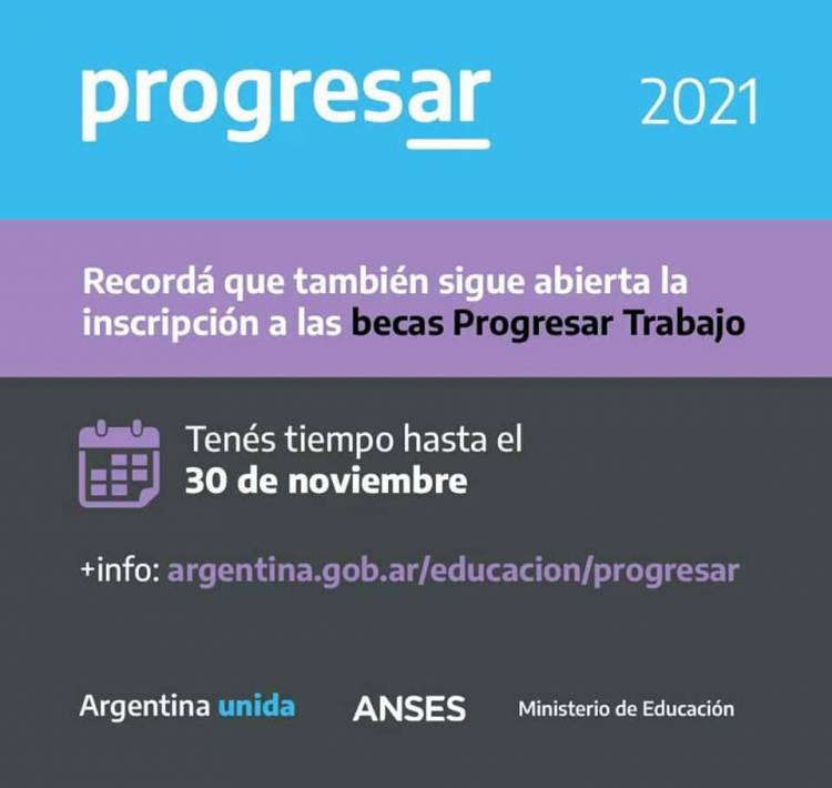 Reabre la inscripción para las becas Progresar