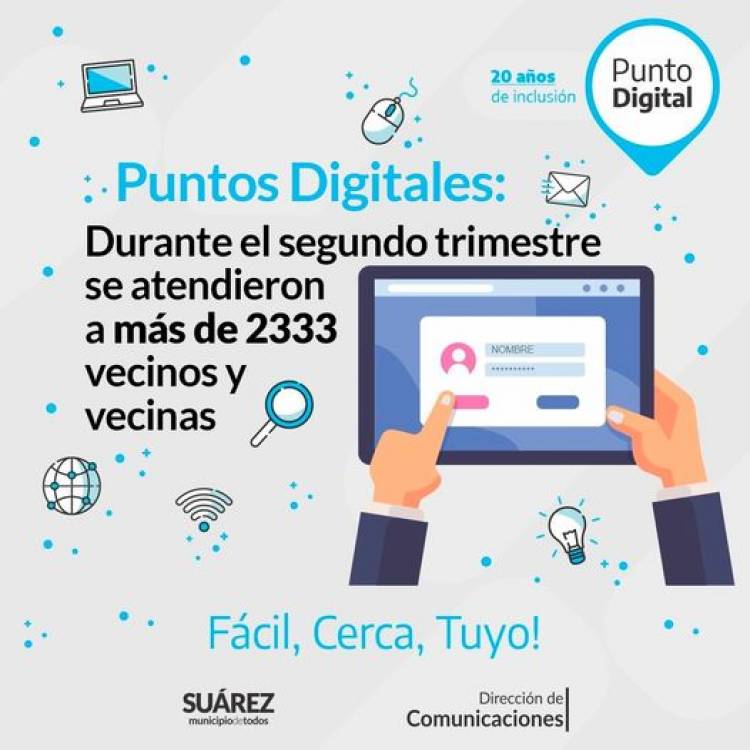 Durante el segundo trimestre se atendieron a más de 2333 vecinos⠀